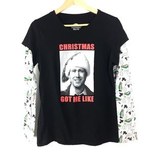 National Lamphoon’s Ugly Christmas Shirt XXL